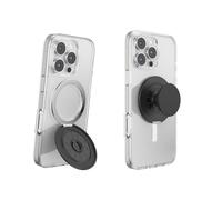 PopSockets Kick-Out Grip per MagSafe, Supporto Regolabile Verticale o Orizzontale, Supporto Magnetico, Black - Black