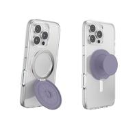 PopSockets Kick-Out Grip per MagSafe, Supporto Regolabile Verticale o Orizzontale, Supporto Magnetico, Purple - Dusk