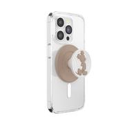 PopSockets Maniglia rotonda per telefono compatibile con MagSafe, anello adattatore incluso, supporto per telefono, ricarica wireless compatibile - PopOut Latte Mickey Grip