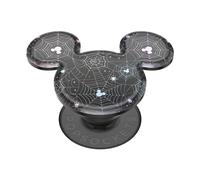 PopSockets Phone Grip con cavalletto espandibile, PopSockets per telefono, Disney - Earridescent Glitter Mickey Cobweb