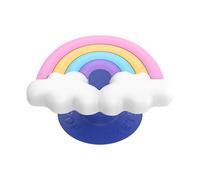 PopSockets Phone Grip con cavalletto espandibile, PopSockets per telefono, PopOut - Rainbow Fluff