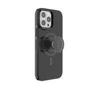 PopSockets: PopCase per MagSafe - Custodia per iPhone 13 PRO Max con Supporto PopGrip Slide Riposizionabile e Impugnatura con Top Intercambiabile - Black