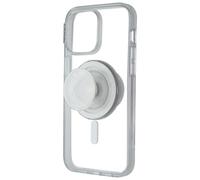 PopSockets: PopCase PlantCore per MagSafe - Custodia a Base Vegetale per iPhone 15 Pro Max con PopGrip compatibile con MagSafe - Supporto e impugnatura per telefono con un Top Intercambiabile - Clear