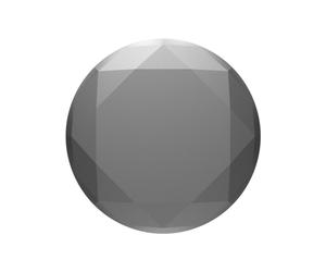 PopSockets PopGrip, argento diamante metallizzato - Nouvo
