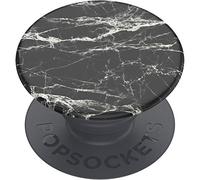 PopSockets: PopGrip Basic - Supporto e Impugnatura per Telefoni Cellulari e Tablet [Top Non Intercambiabile] - Mod Marble Black
