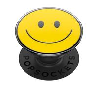 PopSockets, PopGrip Enamel Be Happy, Nero / Giallo