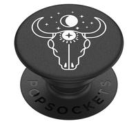 PopSockets, PopGrip Modern Mystic Bull Moon, Nero