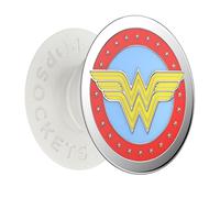 PopSockets, PopGrip per smartphone Enamel Wonder Woman, Rosso