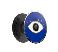 PopSockets, PopGrip per smartphone Premium Enamel Evil Eye, Blu