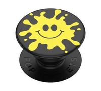 PopSockets, PopGrip per smartphone Standard Design Splat, Nero / Giallo