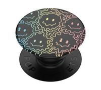 PopSockets, PopGrip per smartphone Standard stampa Feel the Bass, Nero