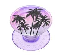PopSockets: PopGrip Plant - Supporto e Impugnatura Estensibile Realizzati con Materiali a Base Vegetale con un Top Intercambiabile per Smartphone e Tablet - Translucent Lavender Twilight