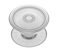 PopSockets: PopGrip Plant - Supporto e Impugnatura Estensibile Realizzati con Materiali a Base Vegetale con un Top Intercambiabile per Smartphone e Tablet - Faded Stone