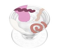 PopSockets: PopGrip Plant - Supporto e Impugnatura Estensibile Realizzati con Materiali a Base Vegetale con un Top Intercambiabile per Smartphone e Tablet - Memphis Mod