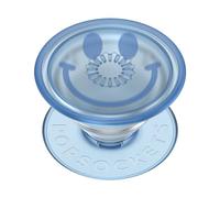 PopSockets: PopGrip Plant - Supporto e Impugnatura Estensibile Realizzati con Materiali a Base Vegetale con un Top Intercambiabile per Smartphone e Tablet - Happy Blues