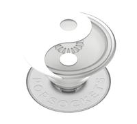 PopSockets: PopGrip Plant - Supporto e Impugnatura Estensibile Realizzati con Materiali a Base Vegetale con un Top Intercambiabile per Smartphone e Tablet - Translucent Yin and Yang