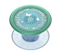 PopSockets: PopGrip Plant - Supporto e Impugnatura Estensibile Realizzati con Materiali a Base Vegetale con un Top Intercambiabile per Smartphone e Tablet - Stoneware Coconut Cream