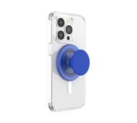 PopSockets: PopGrip Round per Magsafe - Anello Adattatore per MagSafe Incluso - Supporto e Impugnatura per Telefoni Cellulari e Custodia con un Top Intercambiabile - PopOut Basic Cobalt