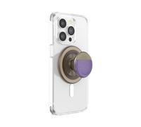 PopSockets: PopGrip Round per Magsafe - Anello Adattatore per MagSafe Incluso - Supporto e Impugnatura per Telefoni Cellulari e Custodia con un Top Intercambiabile - Lavender