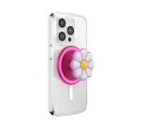 PopSockets: PopGrip Round per Magsafe - Anello Adattatore per MagSafe Incluso - Supporto e Impugnatura per Telefoni Cellulari e Custodia con un Top Intercambiabile - Doodle Daisy Boca