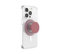 PopSockets: PopGrip Round per Magsafe - Anello Adattatore per MagSafe Incluso - Supporto e Impugnatura per Telefoni Cellulari e Custodia con un Top Intercambiabile - PopOut Basic Clay