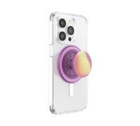 PopSockets: PopGrip Round per Magsafe - Anello Adattatore per MagSafe Incluso - Supporto e Impugnatura per Telefoni Cellulari e Custodia con un Top Intercambiabile - Aurange