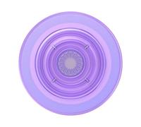 PopSockets: PopGrip Round per Magsafe - Anello Adattatore per MagSafe Incluso - Supporto e Impugnatura per Telefoni Cellulari e Custodia con un Top Intercambiabile - Translucent Lavender