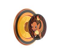 PopSockets: PopGrip Round per Magsafe - Anello Adattatore per MagSafe Incluso - Supporto e Impugnatura per Telefoni Cellulari e Custodia con un Top Intercambiabile - Pokémon - Charmander Flame
