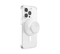 PopSockets: PopGrip Round per Magsafe - Anello Adattatore per MagSafe Incluso - Supporto e Impugnatura per Telefoni Cellulari e Custodia con un Top Intercambiabile - PopOut Curves Coconut Creme