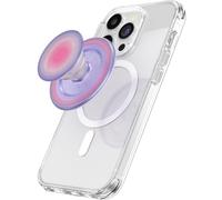 PopSockets: PopGrip Round per Magsafe - Anello Adattatore per MagSafe Incluso - Supporto e Impugnatura per Telefoni Cellulari e Custodia con un Top Intercambiabile - Aura