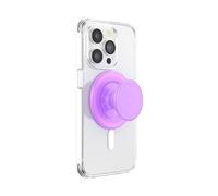 PopSockets: PopGrip Round per Magsafe - Anello Adattatore per MagSafe Incluso - Supporto e Impugnatura per Telefoni Cellulari e Custodia con un Top Intercambiabile - Opalescent Pink