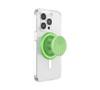 PopSockets: PopGrip Round per Magsafe - Anello Adattatore per MagSafe Incluso - Supporto e Impugnatura per Telefoni Cellulari e Custodia con un Top Intercambiabile - PopOut Curves Matcha Dew