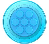 PopSockets: PopGrip Round per MagSafe - Anello adattatore per MagSafe incluso, supporto e maniglia per smartphone e custodie con un top intercambiabile - PopFidget Popper Electric Blue