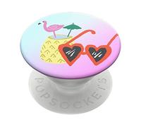 PopSockets PopGrip - Supporto e Grip per Smartphone e Tablet con Top Intercambiabile - Poolside