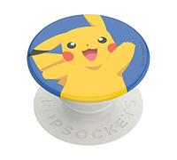 PopSockets: PopGrip - Supporto e Impugnatura per Telefoni Cellulari e Tablet con un Top Intercambiabile - Pokémon - Pikachu Knocked