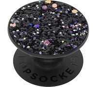 PopSockets PopGrip - Supporto e Impugnatura per Telefoni Cellulari e Tablet con un Top Intercambiabile - Sparkle Black