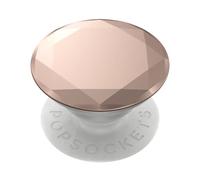 PopSockets PopGrip - Supporto e Impugnatura per Telefoni Cellulari e Tablet con Un Top Intercambiabile - Metallic Diamond Rose Gold