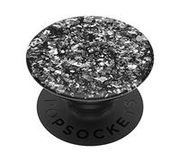 PopSockets PopGrip - Supporto e Impugnatura per Telefoni Cellulari e Tablet con Un Top Intercambiabile - Foil Confetti Silver