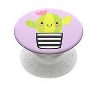 PopSockets PopGrip - Supporto e Impugnatura per Telefoni Cellulari e Tablet con un Top Intercambiabile - Cactus Pal