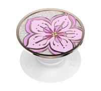 PopSockets: PopGrip - Supporto e Impugnatura per Telefoni Cellulari e Tablet con un Top Intercambiabile - Enamel Glitter Cherry Blossom