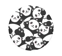 PopSockets PopGrip - Supporto e Impugnatura per Telefoni Cellulari e Tablet con un Top Intercambiabile - Pandamonium