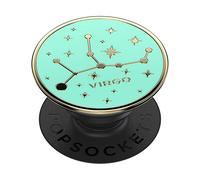 PopSockets: PopGrip - Supporto e Impugnatura per Telefoni Cellulari e Tablet con un Top Intercambiabile - Enamel Zodiac Virgo