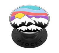PopSockets: PopGrip - Supporto e Impugnatura per Telefoni Cellulari e Tablet con un Top Intercambiabile - Enamel Altitude Adjustment