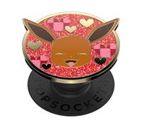 PopSockets: PopGrip - Supporto e Impugnatura per Telefoni Cellulari e Tablet con un Top Intercambiabile - Pokémon - Eevee XOXO Enamel