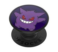 PopSockets: PopGrip - Supporto e Impugnatura per Telefoni Cellulari e Tablet con un Top Intercambiabile - Pokémon - Glow-in-the-Dark Gengar Enamel