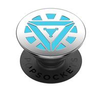 PopSockets PopGrip - Supporto e Impugnatura per Telefoni Cellulari e Tablet con un Top Intercambiabile - Enamel Arc Reactor