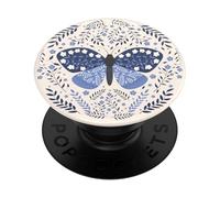 PopSockets: PopGrip - Supporto e Impugnatura per Telefoni Cellulari e Tablet con un Top Intercambiabile - Boho Butterfly