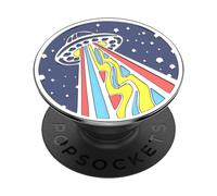 PopSockets PopGrip - Supporto e Impugnatura per Telefoni Cellulari e Tablet con un Top Intercambiabile - Outta This World Enamel