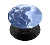 PopSockets: PopGrip - Supporto e Impugnatura per Telefoni Cellulari e Tablet con un Top Intercambiabile - Indigo Bloom