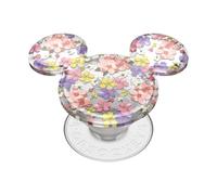 PopSockets: PopGrip - Supporto e Impugnatura per Telefoni Cellulari e Tablet con un Top Intercambiabile - Translucent Mickey Cascading Flowers